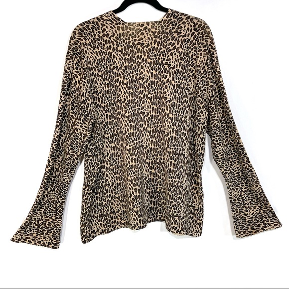 INC cheetah print sweater - Picture 2 of 2